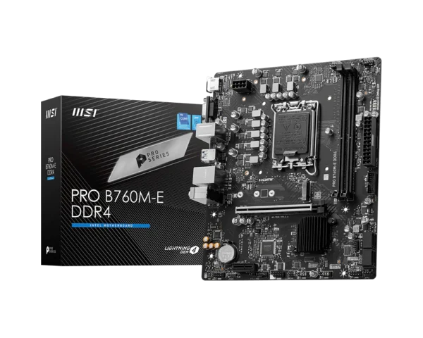 PRO B760M-E DDR4