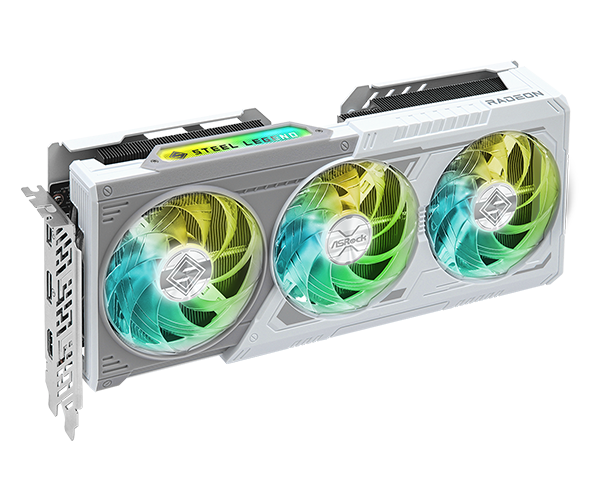 Tarjeta de video ASRock AMD Radeon RX 9060 XT Steel Legend 16GB OC