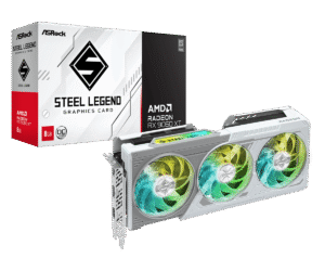 Tarjeta de video ASRock AMD Radeon RX 9060 XT Steel Legend