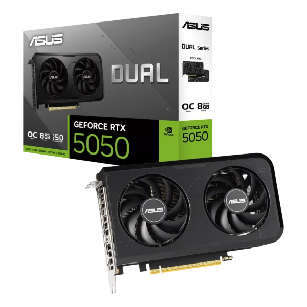 Tarjeta de video ASUS DUAL-RTX5050-O8G