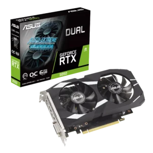 Tarjeta de video ASUS Dual RTX 3050 OC 6GB