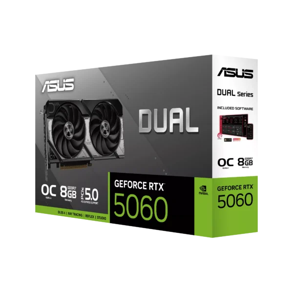 Tarjeta de video ASUS Dual RTX 5060 8GB