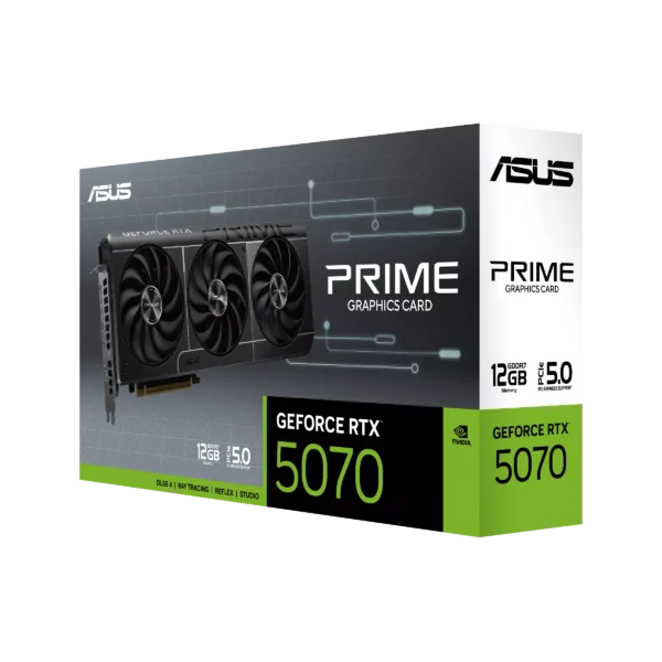 Tarjeta de video ASUS Prime RTX 5070 12gb GDDR7