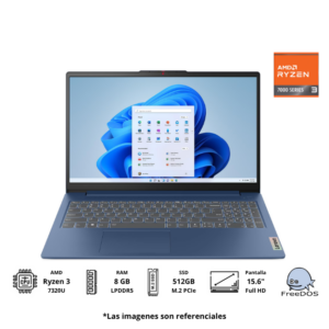 Inicio Laptop Lenovo IdeaPad Slim 3 82XQ00YNLM